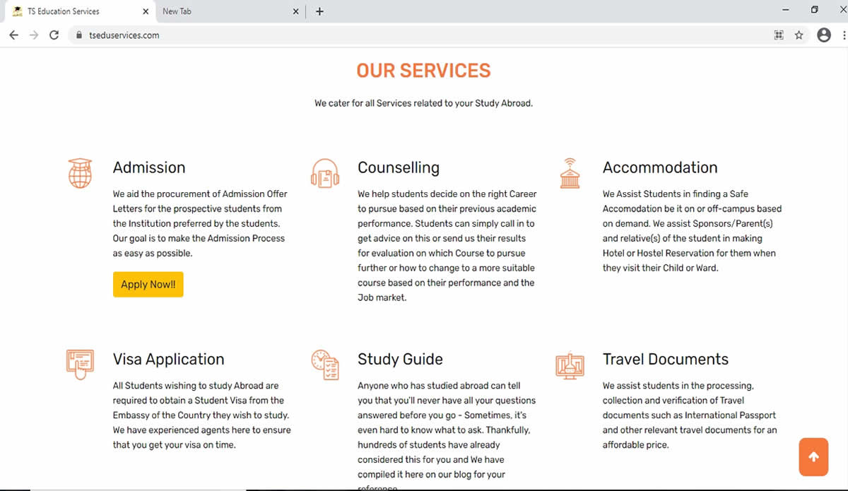 Home Page - Middle Section